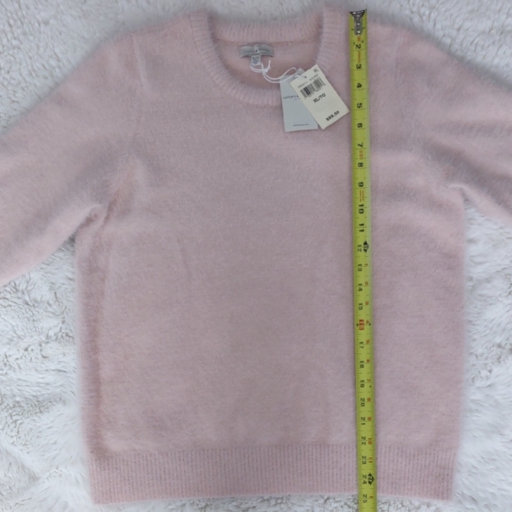 Lucky Brand Los Angeles California Sweater Pink, Size XL. - Picture 12 of 17